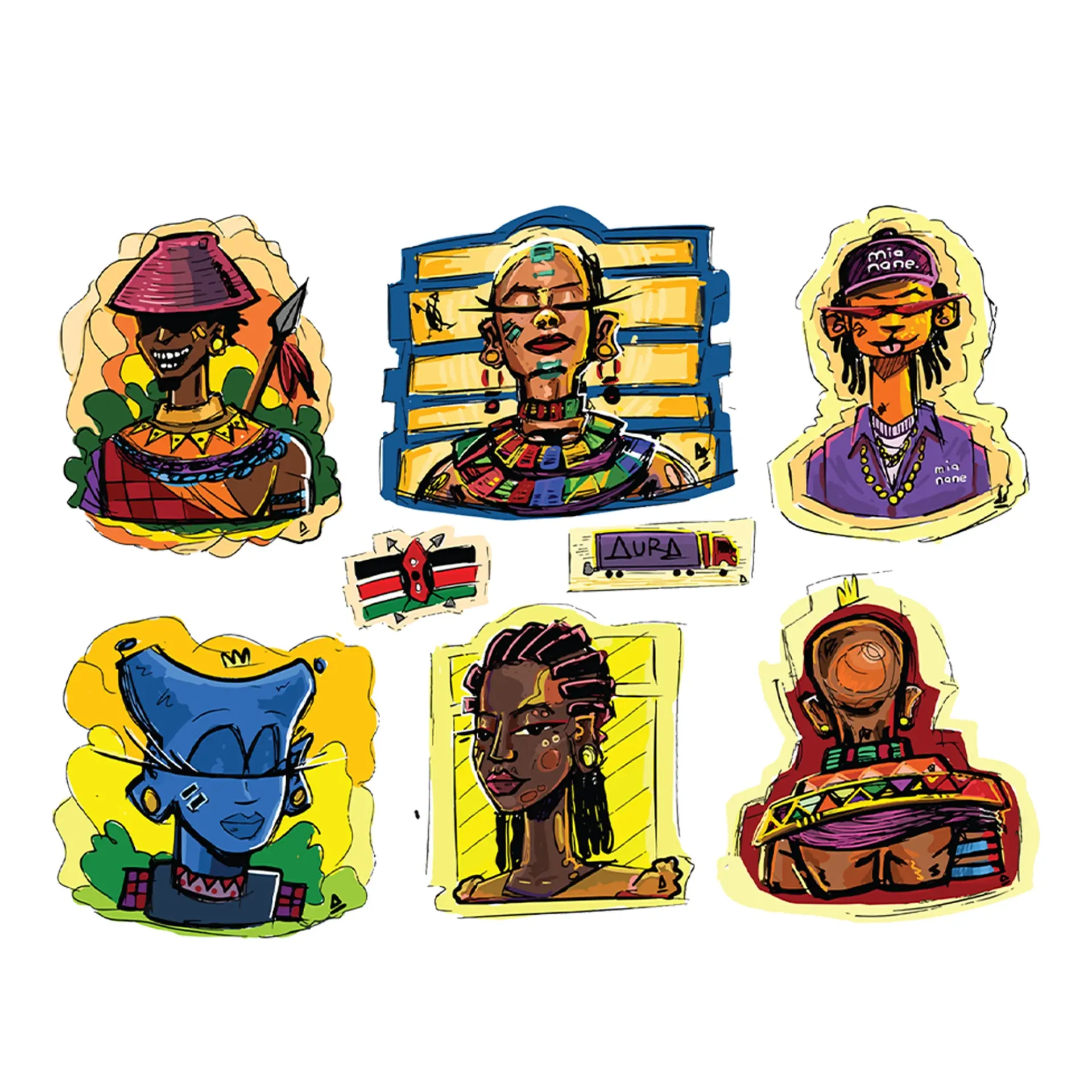Sticker pack 1